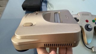 Nintendo 64 Gold N64 Jap