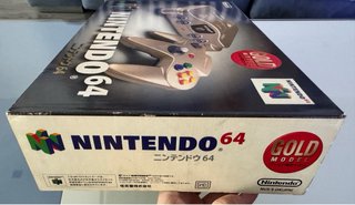 Nintendo 64 Gold N64 Jap