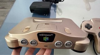 Nintendo 64 Gold N64 Jap