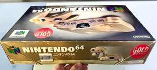 Nintendo 64 Gold N64 Jap