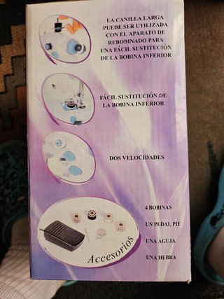 Máquina de coser compacta Double Stitch