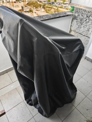 Bicicleta Estática Amarilla y Negra
