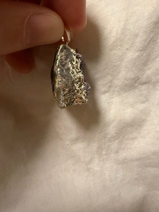 Colgante Drusa Amatista Plata
