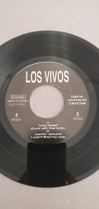 Vinilo Los Vivos - Hold Street EP 7"