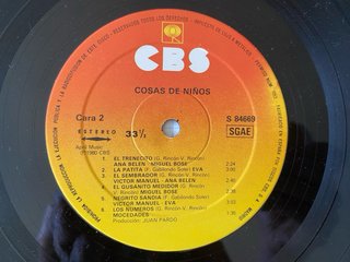 Vinilo LP Cosas de Niños 1980 Ana Belén/Mocedades