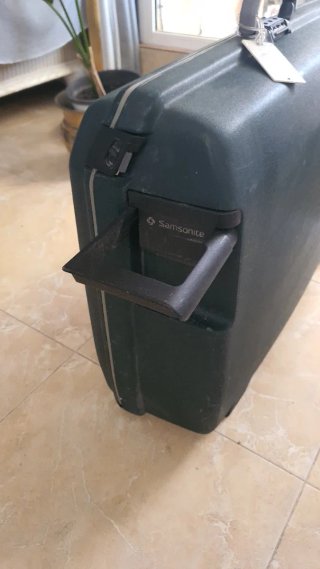 Maleta Samsonite verde