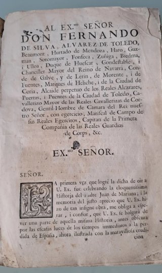1746 Ha de ESPAÑA, JUAN DE MARIANA antíguo