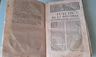 1746 Ha de ESPAÑA, JUAN DE MARIANA antíguo