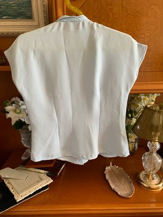 Blusa Cortefiel Celeste