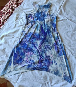 Vestido tirantes estampado Tomato