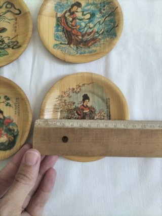 Vajilla antigua platitos pan vintage plato chino