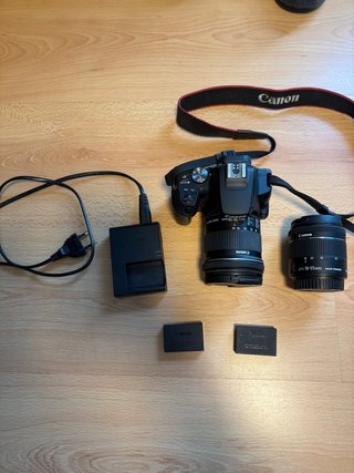 Canon EOS 250D + 18-55mm + 10-18mm