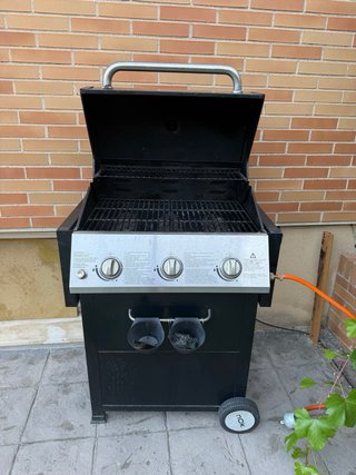 Barbacoa de gas negra - El corte Ingles