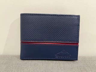 Portafoglio Uomo Everest Nero e Rosso