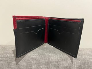 Portafoglio Uomo Everest Nero e Rosso