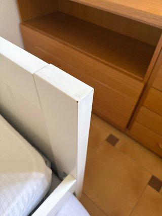 Cama nido blanca con cajones