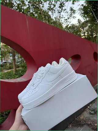 Nike AF1 Talla 45 Piel Blanca