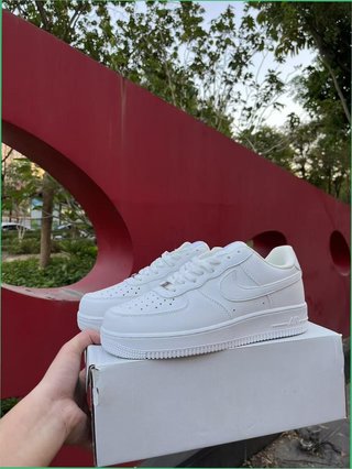 Nike AF1 Talla 45 Piel Blanca
