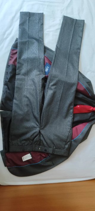Traje Luber Talla M Gris 38