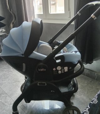 Carro de bebé y silla coche grupo 0