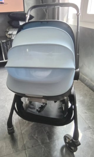 Carro de bebé y silla coche grupo 0