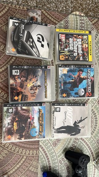 Lote 6 Juegos Play 3