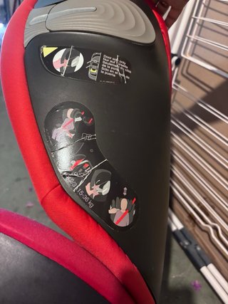 Silla coche Cybex roja