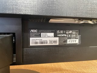 Pantalla AOC 24 Negra