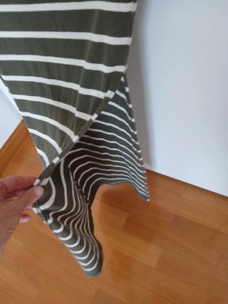 Falda larga Bershka talla S apertura lateral