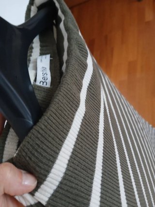 Falda larga Bershka talla S apertura lateral