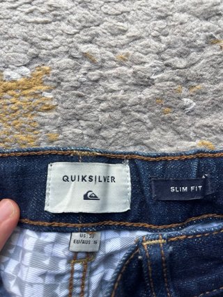 Pantalones Vaqueros Quiksilver Azules