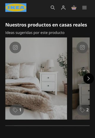 2 Mesitas Noche IKEA HEMNES Blancas