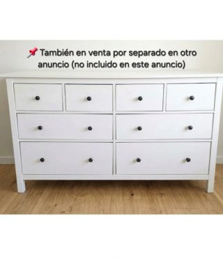 2 Mesitas Noche IKEA HEMNES Blancas