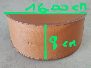 Custodia per occhiali in ecopelle