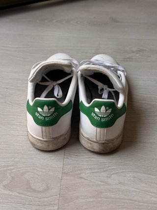 Adidas Stan Smith Blancas y Verdes Talla 38