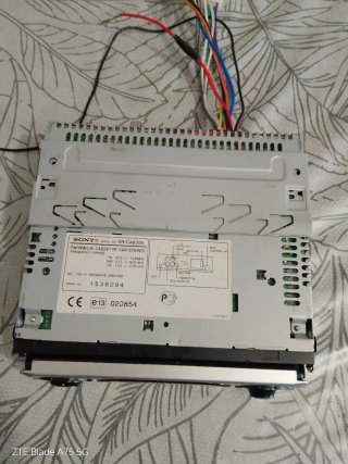 Radio Sony XR-CA630X Cassette.