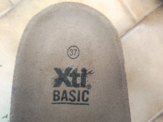 Sandalias Plataforma XTI Talla 37 Negras