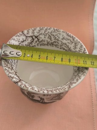 Taza Antigua La Cartuja de Sevilla Pickman