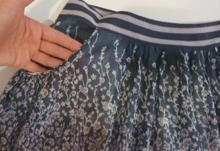 Falda Massimo Dutti Estampada T.42