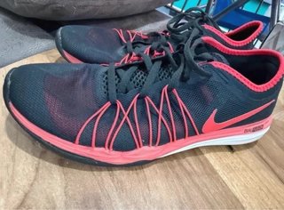 Zapatillas Nike Dual Fusion Negras y Rojas