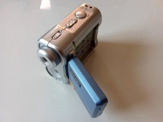 Cámara JVC MX 4000 Plata y Azul