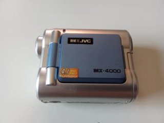 Cámara JVC MX 4000 Plata y Azul