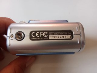 Cámara JVC MX 4000 Plata y Azul
