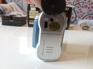 Cámara JVC MX 4000 Plata y Azul