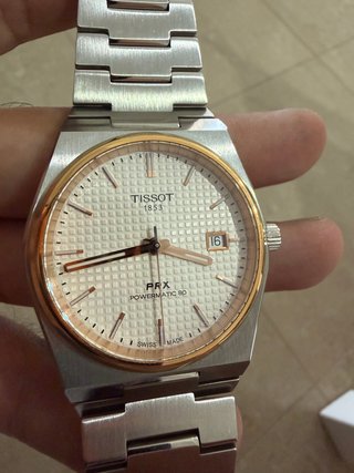 Reloj Tissot PRX Powermatic 80 Oro/Plata