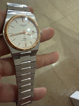 Reloj Tissot PRX Powermatic 80 Oro/Plata