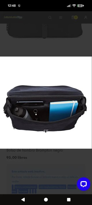 Bolso de hombro Brompton