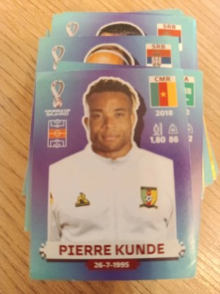 Lote 105 Cromos Panini Mundial Qatar 22