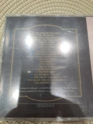 CD Banda Sonora El Piano Michael Nyman