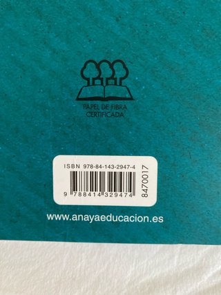 Lengua y literatura, 2 Bachillerato, Operación ...